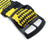 Perlon strap, Black & Yellow, PVD Black