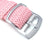 Perlon strap, Rosa Pink, Sandblasted