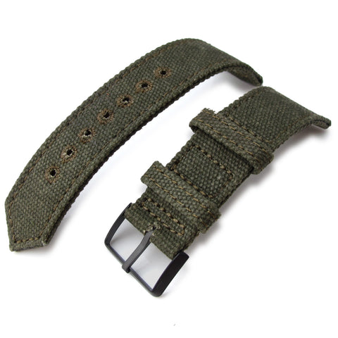 MiLTAT WW2 2-piece Washed Canvas, Green PVD