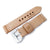 22mm MiLTAT Zizz Braided Calf, LV Beige, Tan St.