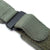 MiLTAT Military Green Nylon Hook and Loop Fastener Watch Strap, PVD Black