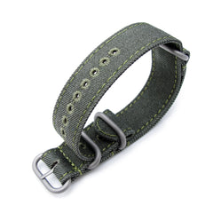 20, 22mm MiLTAT G10 Washed Canvas - Military Green