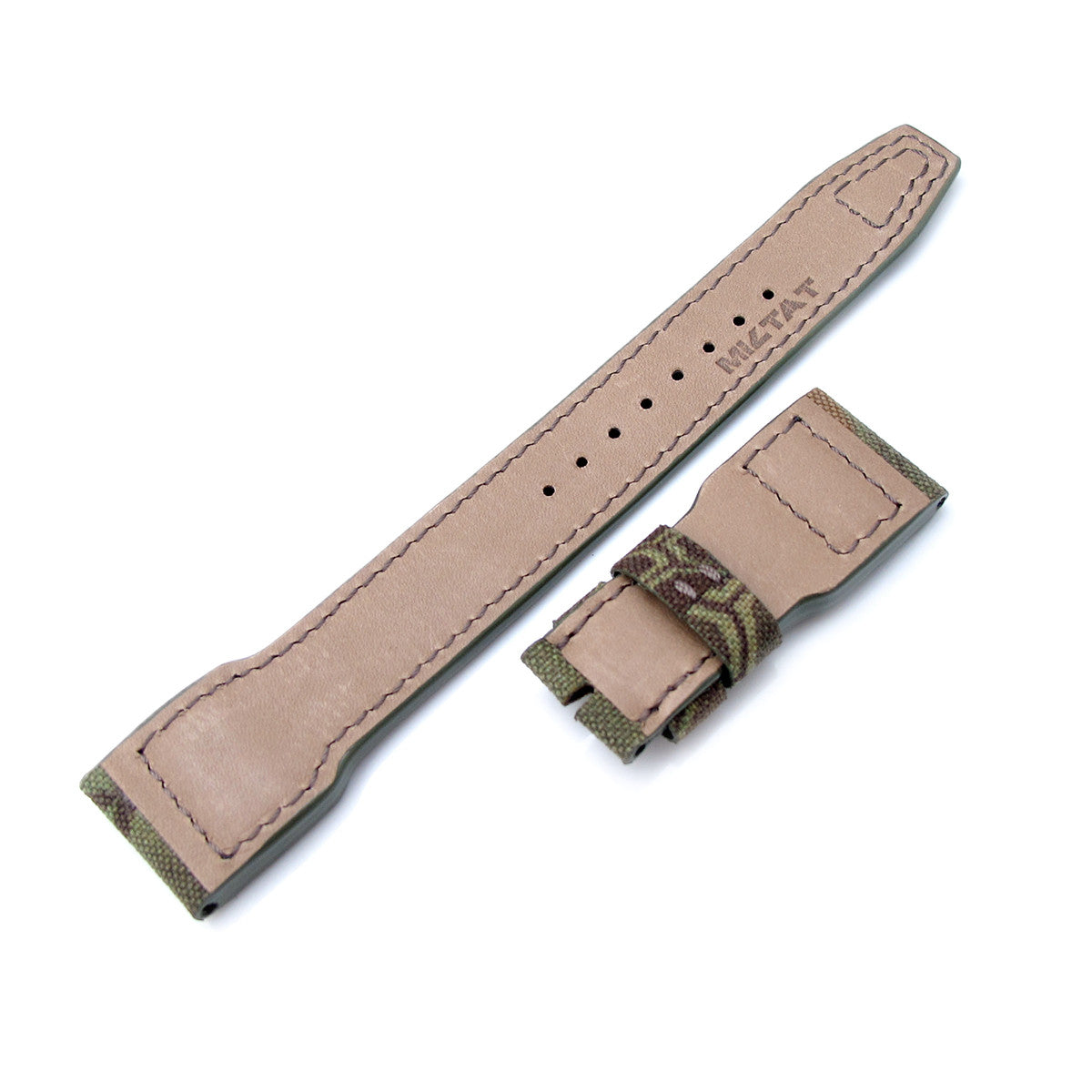 22mm MiLTAT Turtle Camo Nylon for IWC