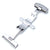 Double Lock Deployant Clasp with Button