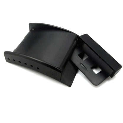 Solid OME Seatbelt Clasp, PVD Black