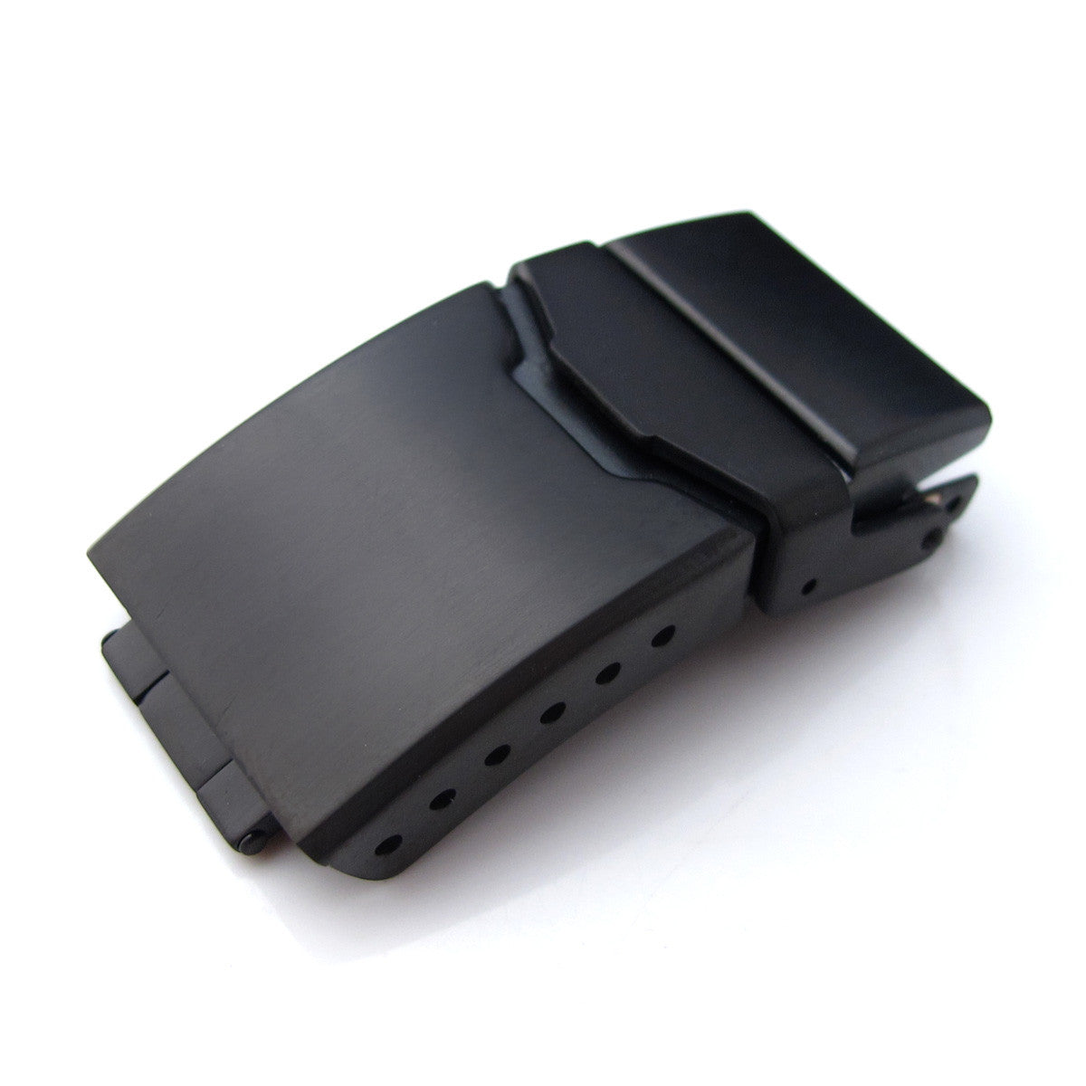 Chamfer double locks diver's clasp, PVD