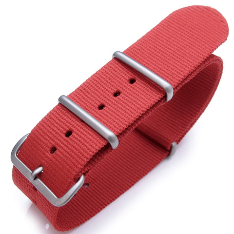NATO G10 Watch Band in Red