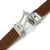 Chocolate Grooves Silicone Diver Strap