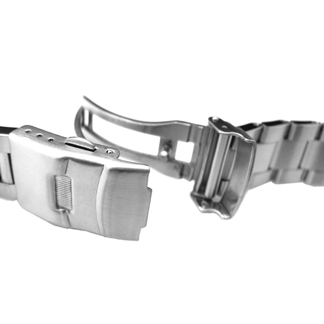 22mm Super-O Boyer Stainless Steel Watch Band