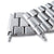 22mm Endmill Straight End, V-Clasp