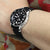 22mm Black Quick Release Italian Suede Leather Strap,  Beige St.