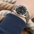 MiLTAT 21mm, 22mmmm Genuine Olive Brown Distressed Leather Watch Strap Extra Soft, Beige Stitching