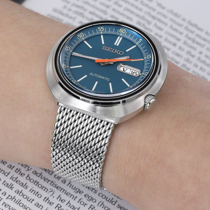 20mm, 22mm Tapered Milanese Wire Mesh Band, Polished