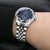 20mm Angus-J Louis 316L Stainless Steel Watch Bracelet for Seiko Cocktail SSA345, V-Clasp