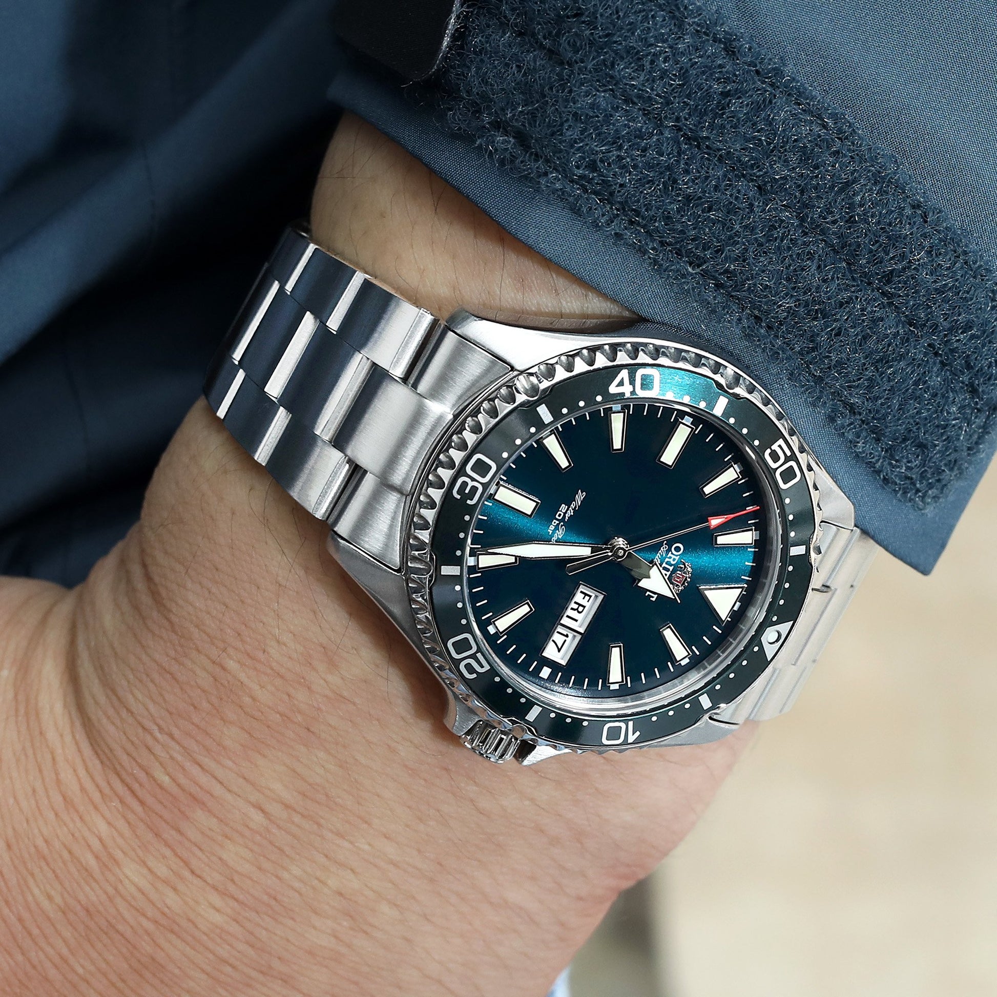Orient Kamasu Green Diver Watch RA-AA0004E19A