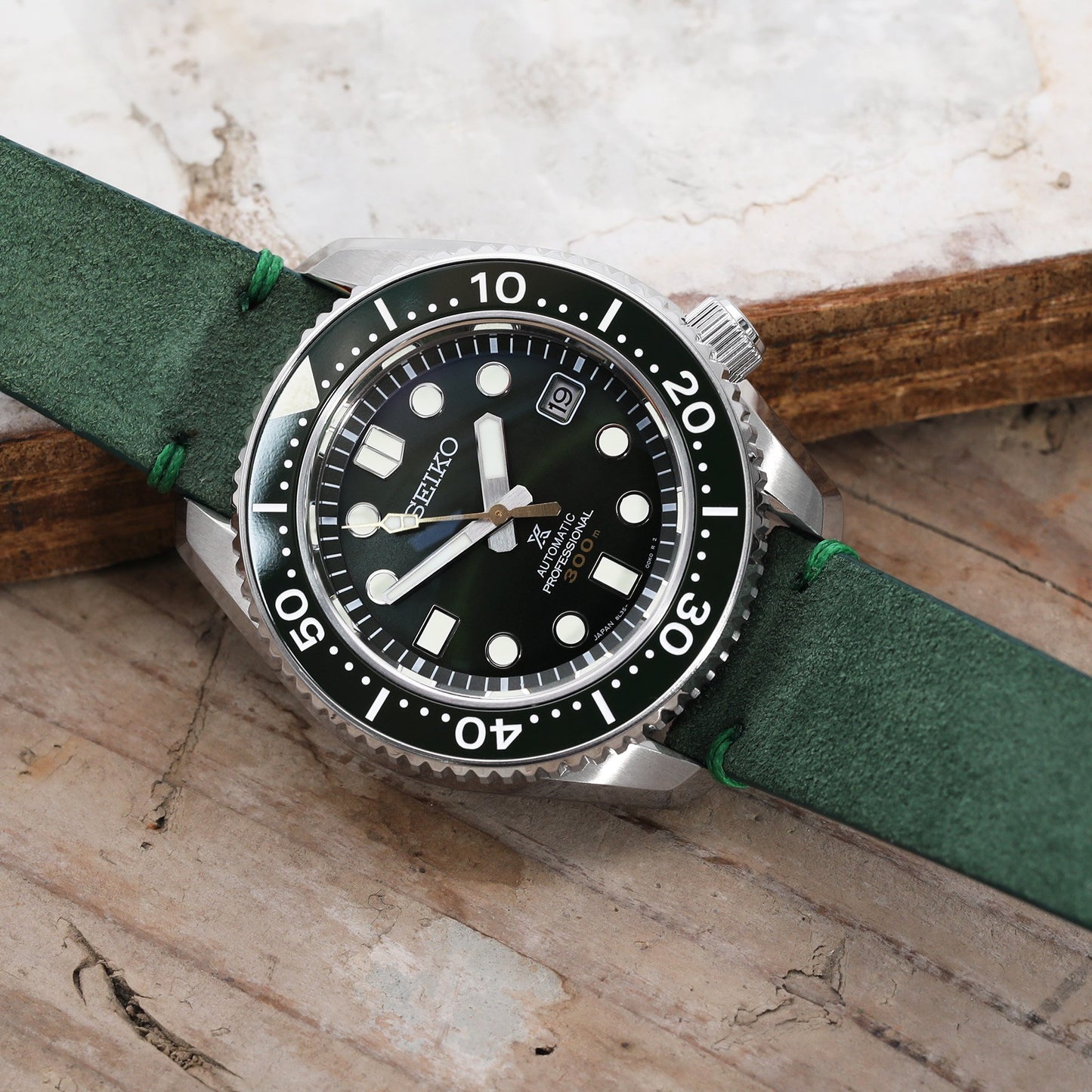 Seiko 1968 Divers 50th Anniversary Deep Forest Green Marine Master SLA019J