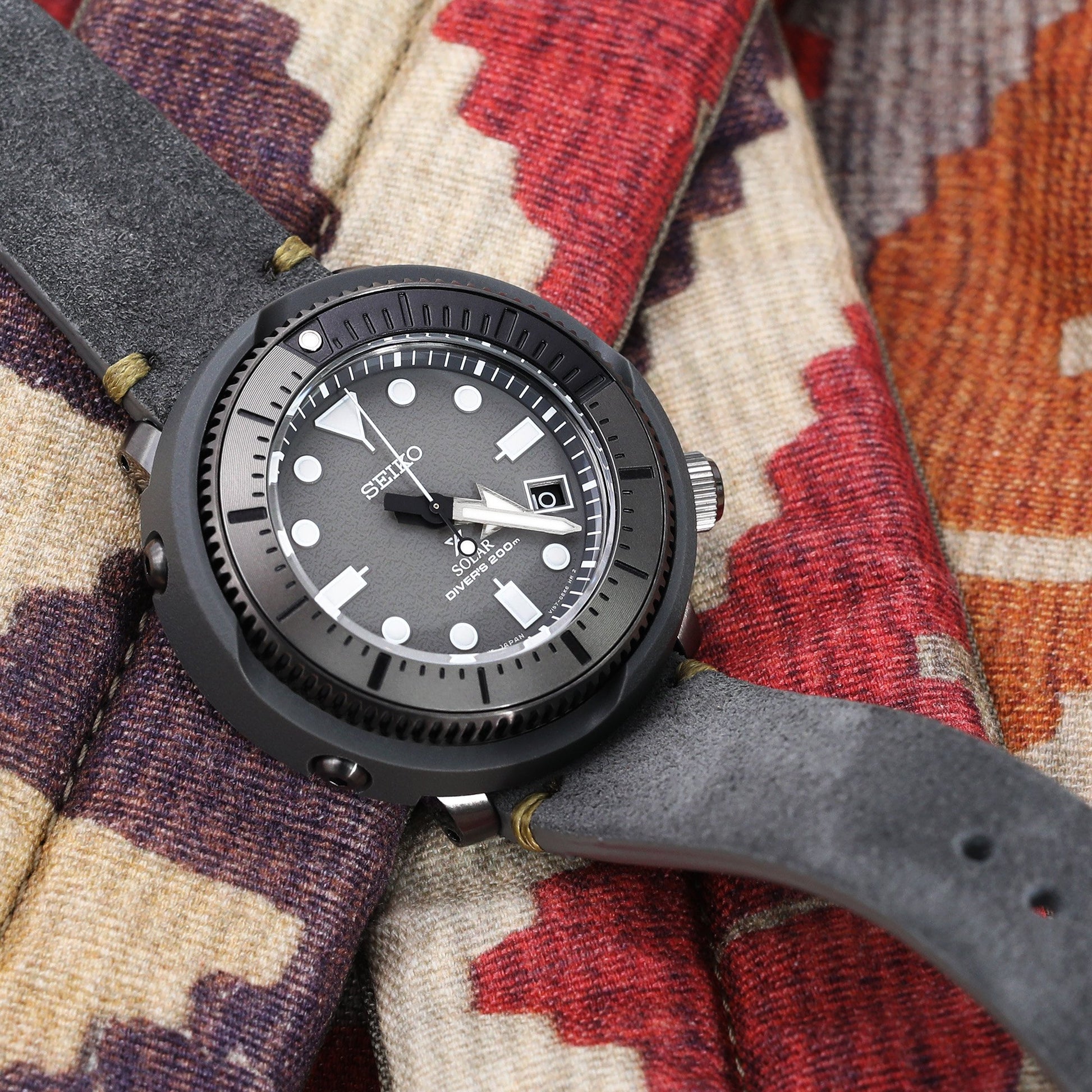 The Seiko Prospex 'Street Series' Solar Diver Grey SNE537