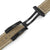 20mm or 22mm Khaki Canvas Watch Band PVD Black Roller Deployant Buckle, Beige Stitching
