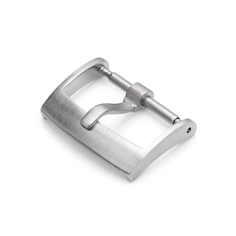 #63 Brushed Classic Pin Buckle 063, 16, 18 & 20mm