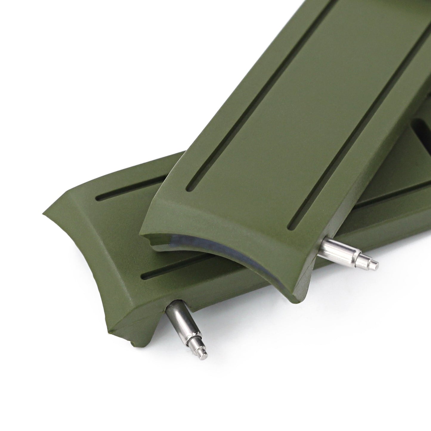 Seiko Green Sumo SPB103 Curved End Lug Rubber Watch Band |Crafter Blue
