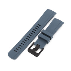 Seiko SKX007 Mod Fitted Curved End Lug Rubber Watch Band |Crafter Blue