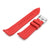 22mm Straight End Red FKM Rubber Quick Release Watch Band | Strapcode