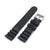 22mm Quick Release Watch Band Black Diver FKM Rubber Strap Brushed Taikonaut Watch Bands