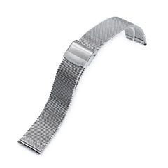 Classic Superfine Wire Mesh Band, Polished