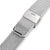 20mm, 22mm Tapered Milanese Wire Mesh Band, Polished