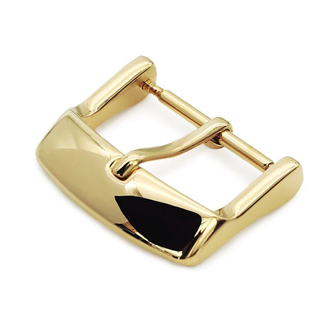 #64 Sporty Pin Buckle, IP Gold