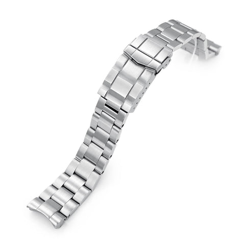 Super-O Boyer compatible with Seiko SRPC35, SUB Clasp, Brushed