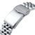 20mm Angus-J Louis 316L Stainless Steel Watch Bracelet for Seiko Cocktail SSA345, V-Clasp