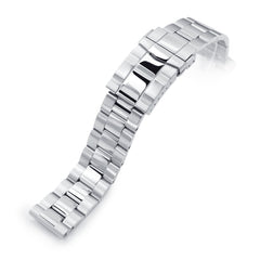 Straight End 20mm Stainless Steel O Boyer Bracelet | Strapcode