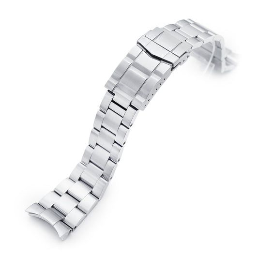 Orient Kamasu Curved End Stainless Steel O Boyer Bracelet | Strapcode