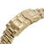 22mm Endmill 316L Stainless Steel Watch Bracelet for Seiko New Turtles SRP777, SUB Clasp full IP Gold