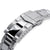 22mm Super-O Boyer watch band universal straight end version, Brushed & Polished SUB Clasp
