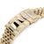 22mm Endmill compatible with Seiko SRPC49K1, V-Clasp full IP Gold