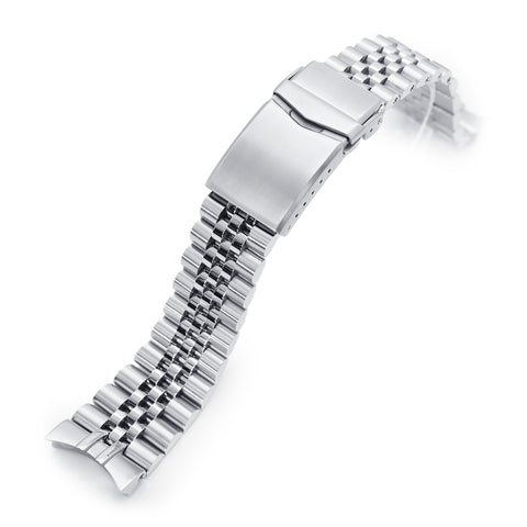 22mm Super-J Louis compatible with Orient Kamasu V-Clasp Brushed