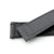 Q.R. 20mm Dark Grey Sailcloth Watch Band with leather lining