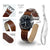 THE M-1907 Russet Brown Leather Watch Band by HAVESTON Straps