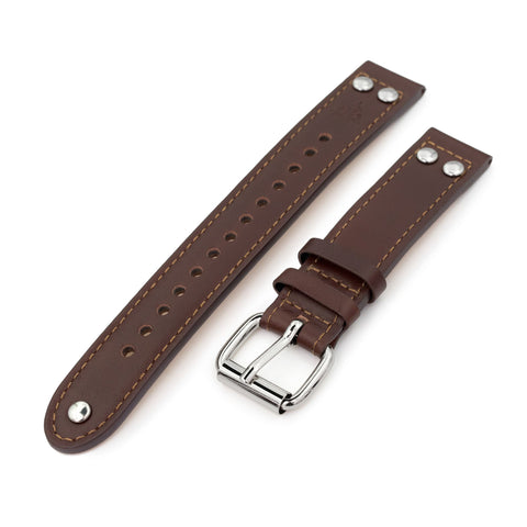 The Nav-39 2-Piece Leather Watch Band by HAVESTON Straps
