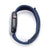 22mm Navy Blue Hook & Loop Durable Nylon Watch Band compatible with Apple Watch 44mm / 45mm models