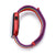22mm Rainbow Hook & Loop Durable Nylon Watch Band compatible with Apple Watch 44mm / 45mm models