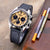 Seiko Speedtimer Panda chronograph SSC817 Gold Dial Seitona