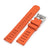 Ocellus Orange FKM Rubber Quick Release Watch Strap