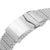 Curved End Massy Mesh Watch Band for TUD BB 79230 V-Clasp Polished