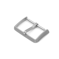 Sandblasted Classic Pin Buckle #65, 16, 18, 20, 21, 22 or 23 mm 