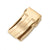 tainless Steel V Clasp, Brushed IP Gold
