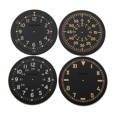 The Service Dial Coasters Set-A by HAVESTON Straps