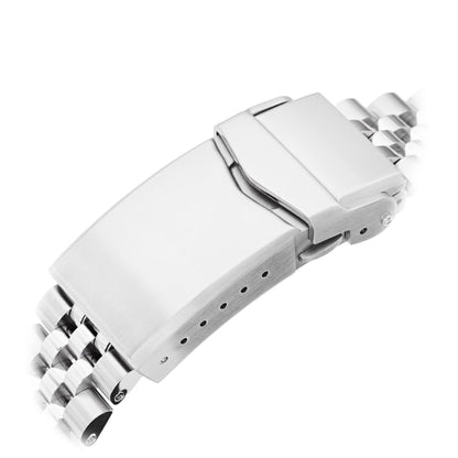 19mm Super-JUB II Watch Band for Grand Seiko 44GS SBGJ235, 316L Stainless Steel Brushed V-Clasp